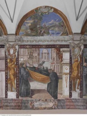 Szenen aus dem Leben des Heiligen Augustinus, Tod des Augustinus