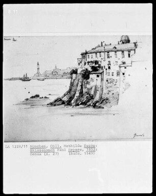 Skizzenbuch — Genua