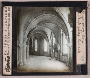 Magdeburg: Dom, Bischofsgang, Ostseite