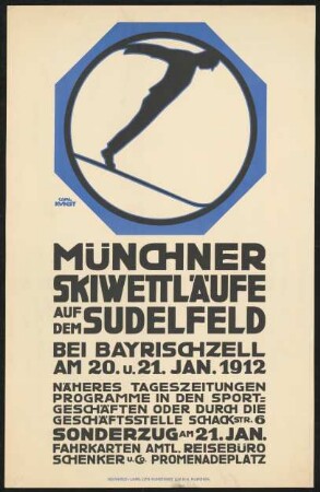 Münchner Skiwettläufe auf dem Südfeld