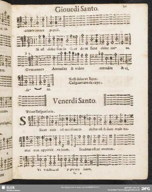 Responsorii per il Venerdi Santo