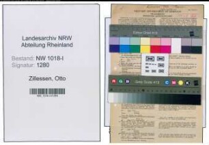 Entnazifizierung Otto Zillessen , geb. 11.11.1906 (Pfarrer)