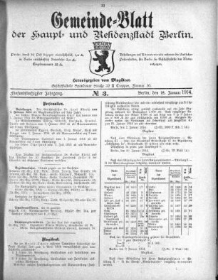 1914,3: No. 3, 18. Januar 1914