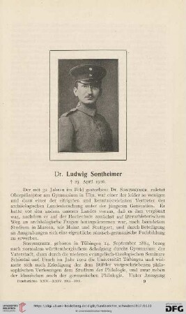 Dr. Ludwig Sontheimer