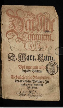 Dat Olde Testament