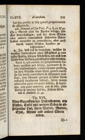 543-553, Titulus XVI - XVIII