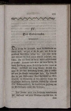 IV. Die Gebärende.