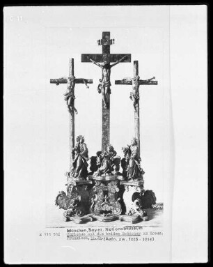 Christus und die beiden Schächer am Kreuz