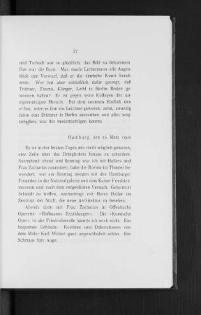 Hamburg, den 26. März 1906