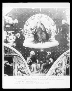 Kapellenausmalung — Gottvater, Apostel, Evangelisten und Heilige