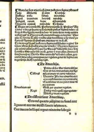 De co[n]structione Adverbior[um].