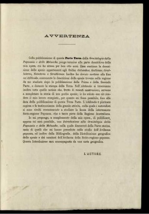 Avvertenza