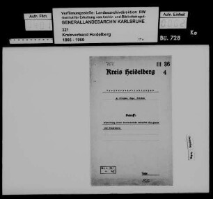 Zeitungsberichte zum Projekt einer Neckarbrücke zwischen Obrigheim und Mosbach-Diedesheim