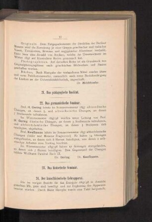 24. Der kunsthistorische Lehrapparat.