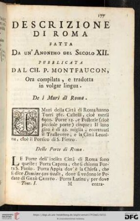Descrizione di Roma