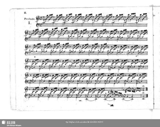 Prelude [und] Fuga I.