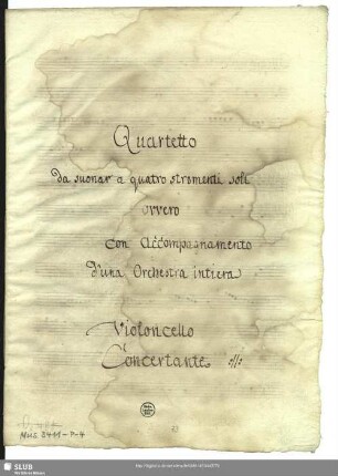Violoncello concertante