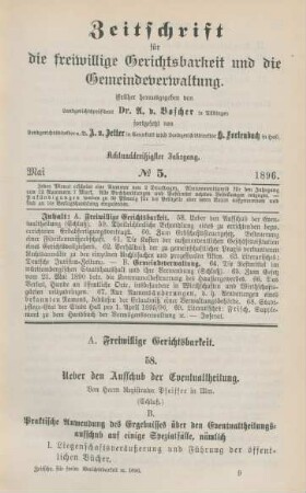 Mai-Dezember = No. 5-12