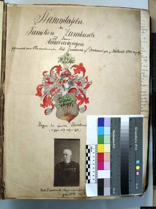 Familienstammbuch Zumbusch