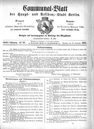 1864,48: No. 48, 27. November 1864