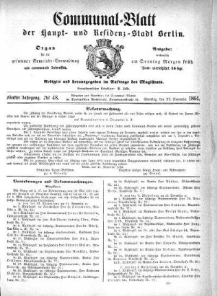 1864,48: No. 48, 27. November 1864