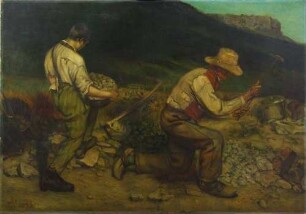 Die Steinklopfer (Kopie nach Gustave Courbet)