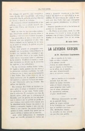 La leyenda gaucha