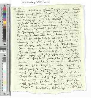 Brief an Franz Claudius