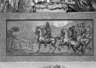 Epitaph des Fürsten Barklay de Tolly — Sockelrelief