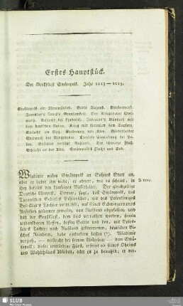 Erstes Hauptstück. Der Großfürst Swätopolk. Jahr 1015 - 1019
