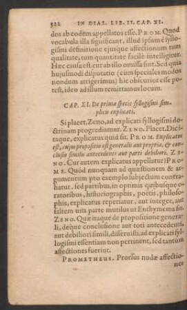 Cap. XI. De prima specie syllogismi simplicis explicati.