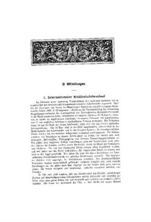 Internationaler Schülerbriefwechsel
