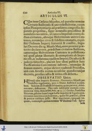 Articulus VI.