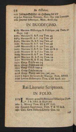 Rei Literariae Scriptores.