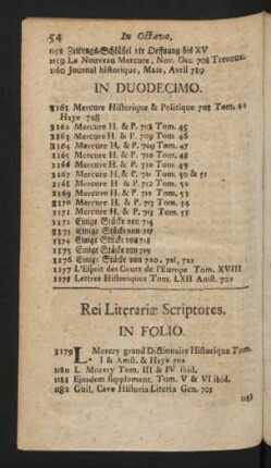 Rei Literariae Scriptores.