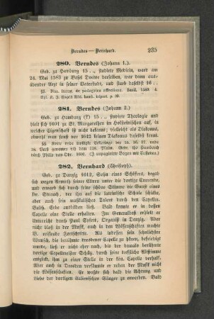 281. Berndes (Johann 2).