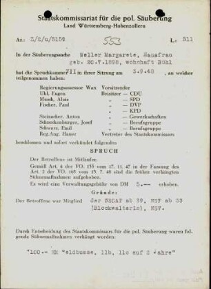 Weller, Margarete