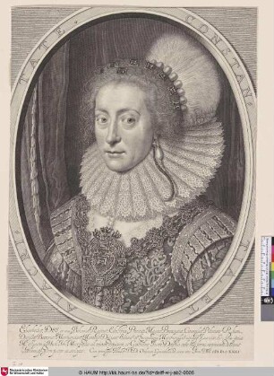 [Elisabeth, Königin von Böhmen und Kurfürstin von der Pfalz; Elizabeth, Queen of Bohemia]