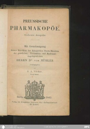 Preussische Pharmakopöe