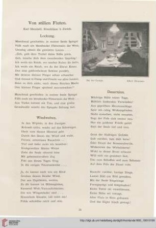 Von stillen Fluten