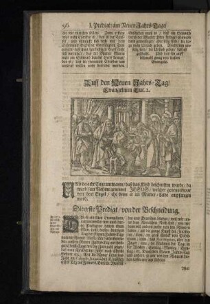 Auff den Neuen Jahrs-Tag/ Evangelium Luc.2.
