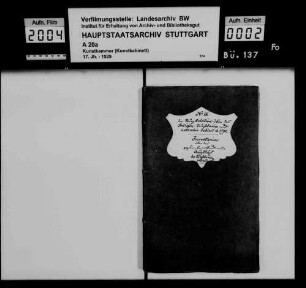 Akten zum Kunstkammersturz 1791/92, Unterfasz. 6: Ausschuss der Kunstkammer