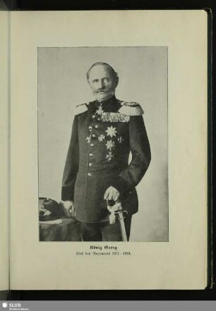 König Albert. Chef des Regiments 1871-1904