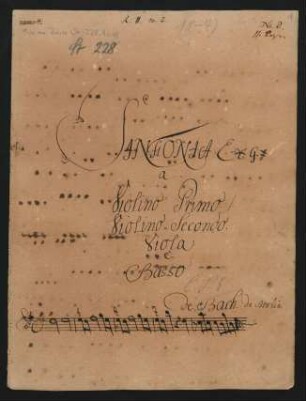 Sinfonien; strings; G-Dur; H 667; Wq deest