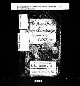 Gerichtshandelsbuch von Kühnhaide (bei Zwönitz), Bd. 5