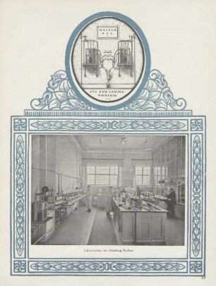 Maisch Bad. Aus dem Laboratorium ; Laboratorium der Abteilung Nordost