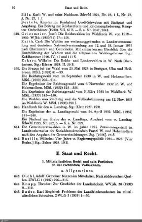 1. Mittelalterliches Recht und sein Fortleben in der rechtlichen Volkskunde