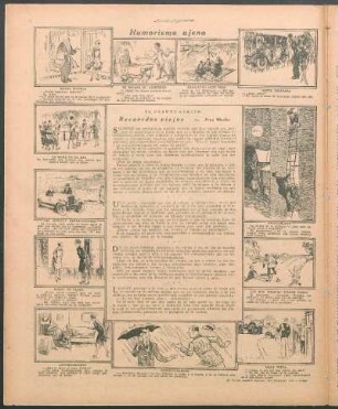 Recuerdos viejos : El cuento cómico