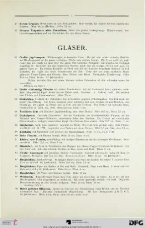 Gläser (Nr. 83-156)