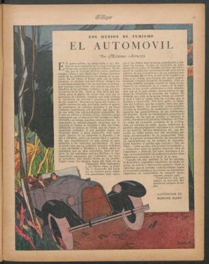 Los medios de Turismo - El Automóvil